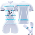 Miniatyrbilde 1 av 6: Chelsea F.C. bortedrakt 22-23 Kante barnedrakt med sokker Unnumbered With socks #XL