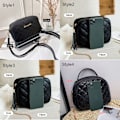 Miniatyrbilde 2 av 5: Liten Messenger Bag for Kvinner Skuldervesker Style4 Black