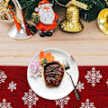 Miniatyrbilde 5 av 5: Julebordstablett Snøfnugg Snømann Bordløper til Jul