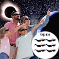 Miniatyrbilde 2 av 5: Solbriller for total solformørkelse 2024 - Sett med 6 - Sikker astronomisk observasjon