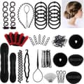 Stylingverktyg Hårklämma, Flätningstillbehör, DIY Hårdesignset