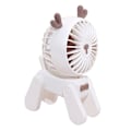Pikkukuva 1 / 10: Mini sarjakuva lemmikkieläin tuuletin USB Sähkötuuletin BEIGE PEURA Peesi Beige deer-deer