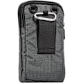 Pikkukuva 3 / 5: Puhelinvyö, Ristiinasettava Puhelinlaukku, Ulkoilu Matkan Nylon Olkalaukku, Vyölenkillä Karabinan Klipsin kanssa tummanharmaa dark gray 9*16.5*3.0CM