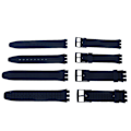 Miniatyrbillede 3 af 5: Swatch 16/17/19/20mm Silikon Urrem, Armbånd, Slidstærkt