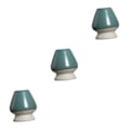 Miniatyrbild 1 av 5: 1/2/3 Handgjord Matcha Vispställ Teservis för Teceremoni Grön 6 x 7cm 3-pack 3Set Green 6 x 7cm