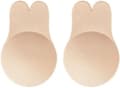 Självhäftande BH - Bygelfri BH - Beige - Storlek L