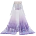 Miniatyrbilde 5 av 9: Elsa Prinsesse Kostyme Frozen Elsa Kjole cm Lyseblå Light Blue 100