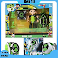 Miniatyrbillede 2 af 5: Ben 10 Omnitrix Ur Figur Legetøj Dai Watch Omnitrix Ben10 Ben 10 Actionmodel Børneur  Gave - Perfekt army green