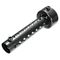 Miniatyrbillede 4 af 5: 2x Universal Motorcykel Udstødningsrør Lyddæmper Db Killer Silencer 48mm Sort