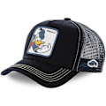 Miniatyrbillede 1 af 3: Nyt mærke Anime Tegneserie Mickey Donald Duck Snapback bomuld Cap Herrer Kvinder Hip Hop Far Mesh Hat Trucker Hat Dropshipping DONALD DUCK BLACK