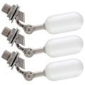 Miniatyrbild 1 av 5: 3-delars flottörventilsats, 1/2-tums vattenförsörjningsrör flottörventil med justerbar arm för simning P
