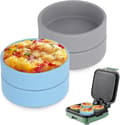 Äggbitsformar i silikon, 4-pack BPA-fria diskmaskinssäkra koppar för äggbitsmaskiner, airfryers, Instant Pots, mikrovågsugnar, 10 cm