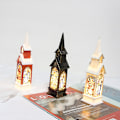 Miniatyrbilde 4 av 5: Julelykt, lysestake, nattlampe dekorasjon, nattlampe borddekorasjon, juledekorasjon, bronse