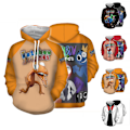 Miniatyrbilde 2 av 3: Barn Roblox Rainbow Friends Hettegenser Sweatshirt Pullover Gave Z D 120cm D