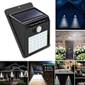 Miniatyrbilde 2 av 7: Vanntett Solcellevegglampe med Bevegelsessensor