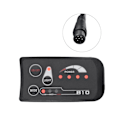 Miniatyrbild 2 av 4: 5-polig S810 E-cykelmätare LED-display IP65 36V UART för elcykel Elcykelmätare (36V)