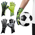 Miniatyrbilde 3 av 5: Målvaktshansker Fotballhansker SVART STØRRELSE 7 - svart størrelse 7 svart black black size 7