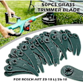 Miniatyrbilde 3 av 4: 50x plastgressklipperblader for Bosch Art23-18li Art26-18li
