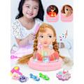 Miniatyrbilde 4 av 5: Barbie dukke Prinsesse Elsa, Is og Snø Eventyr Elsa halv kropp dukke med tilbehør (FMY) A Anna Standard configuration