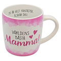 Miniatyrbilde 1 av 2: Kopp VERDENS BESTE MAMMA multifärg Multicolor