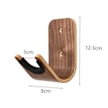 Miniatyrbilde 2 av 5: Skateboard Veggmontert Tre Skateboardhenger Holder Rack Display