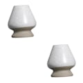 Miniatyrbilde 2 av 5: 1/2/3 Håndlaget Matcha Visp Stativ Teseremoni Tesett for Hvit med Sprekk 6 x 7cm 2S 2Set White with Crack 6 x 7cm
