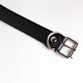 Miniatyrbillede 6 af 7: Choker Hjerte Halsbånd SVART PU-læder Goth Sele Black Svart