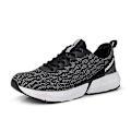 Miniatyrbilde 1 av 5: Herrsneakers Andas løpesko Mote Damesportssko 04 Svart Black 43
