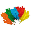 Miniatyrbilde 1 av 2: Indianfjær, blandede farger, 120/pk (for pynt mm) multifärg Multicolor