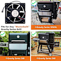 Miniatyrbilde 4 av 5: Vifte for Masterbuilt Gravity Series 560/800/1050 XL Digital Kullgrill Røyker (YJD)