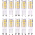 G9 LED-lampor, varmvit 3000K 5W G9 LED, 10-pack