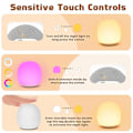 Miniatyrbilde 2 av 5: MEDE Baby Nattlampe Barn Magnetiske Touch Lamper Nattbord Dimbar LED Nattlampe Soverom