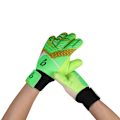 Miniatyrbillede 10 af 10: Fodboldmålmandshandsker til børn, Grønne, Størrelse 5 grøn size 5 green
