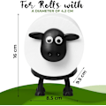 Miniatyrbild 3 av 5: Toilet Paper Holder Sheep - Söt Badrumsinredning - 3-pack