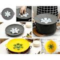 Miniatyrbilde 2 av 2: 2-pakning Overkokingsvern i silikon 30 cm - Flere farger yellow
