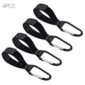 4 stk Baby Vogn Klips Kroker Barnvogn Stropp Sløyfe Krok - Perfekt 4pcs