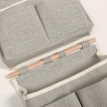 Miniatyrbilde 3 av 10: 2 stk Hengende Oppbevaringsorganisator Hengende Oppbevaring Hengende Lommer Grå 2 Pcs-2 Pcs Grey