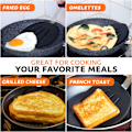 Miniatyrbild 3 av 7: Silikonspatel för pannkakor, flexibel stekspade för non-stick köksredskap