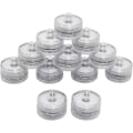 Miniatyrbilde 2 av 6: 12 LED-telys med timer, elektrisk flimrende batteri