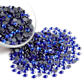 Miniatyrbilde 4 av 4: 3000 stk Hotfix Safir Rhinestones for Håndverk, SS16 (3,8-4,0 mm) Safir Sapphire SS16
