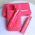 Miniatyrbilde 1 av 5: rhode 2-i-1 silikondeksel med lipglossholder, beskyttende mobildeksel kompatibelt med iPhone, tilgjengelig i (9 farger) Vannmelonrød Watermelon red Watermelon red iphone16