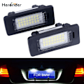 Miniatyrbilde 1 av 6: 2 stk. För BM-W E39 E60 Registreringsskiltlys 6000k Hvit Ingen Feil Led Nummer Registreringsskiltlys För BM-W E90 E91 E92 E61 E60 E70 E71
