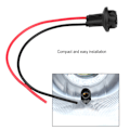 Miniatyrbilde 4 av 5: 10 stk T10 Bil Lampe Pære Sokkelholder Kontakt Forlengelse LED Kil Lys Base Adapter