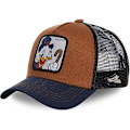Miniatyrbillede 1 af 4: Mickey Snapback Bomulds Baseball Cap & Dad Mesh / Trucker Hat PISCOU