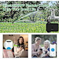 Miniatyrbilde 2 av 5: Wifi Bluetooth Automatisk Vanning, Vanningsur Med Gateway, Vanning, Dryppvanningstimer, Vanntett, Vanning For Hage [kk]