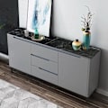 Miniatyrbilde 5 av 5: Yancorp svart tapet Svart marmortapet Benkeplate Peel and Stick Film Vinyl selvklebende benkeplater (svart, 11,8\" x 196,8\" )