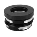 Fällbart Cykelstyre Set 44MM Aluminiumlegering Inbyggt Lager Headset Cykeltillbehör Svart