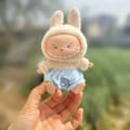 Miniatyrbillede 7 af 7: /NC/Labubu Luksuriøs Designer Blød Legetøj Labubus Dukke med Eksklusivt Tøjsæt Inkluderer Ikke Dukke Blue spaceship shorts