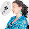 Miniatyrbilde 2 av 5: 4 deler Vintage Genser Sjal Klips Retro Cardigan Klips