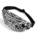 Miniatyrbild 2 av 5: Midjeväska Magväska Cross Body Bum Bag Leopard Svart black